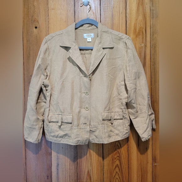 Talbots Tan Blazer - Picture 1 of 10
